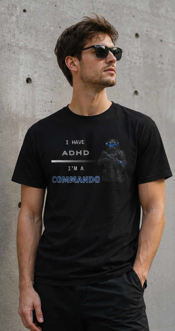 ADHD Commando T-shirt
