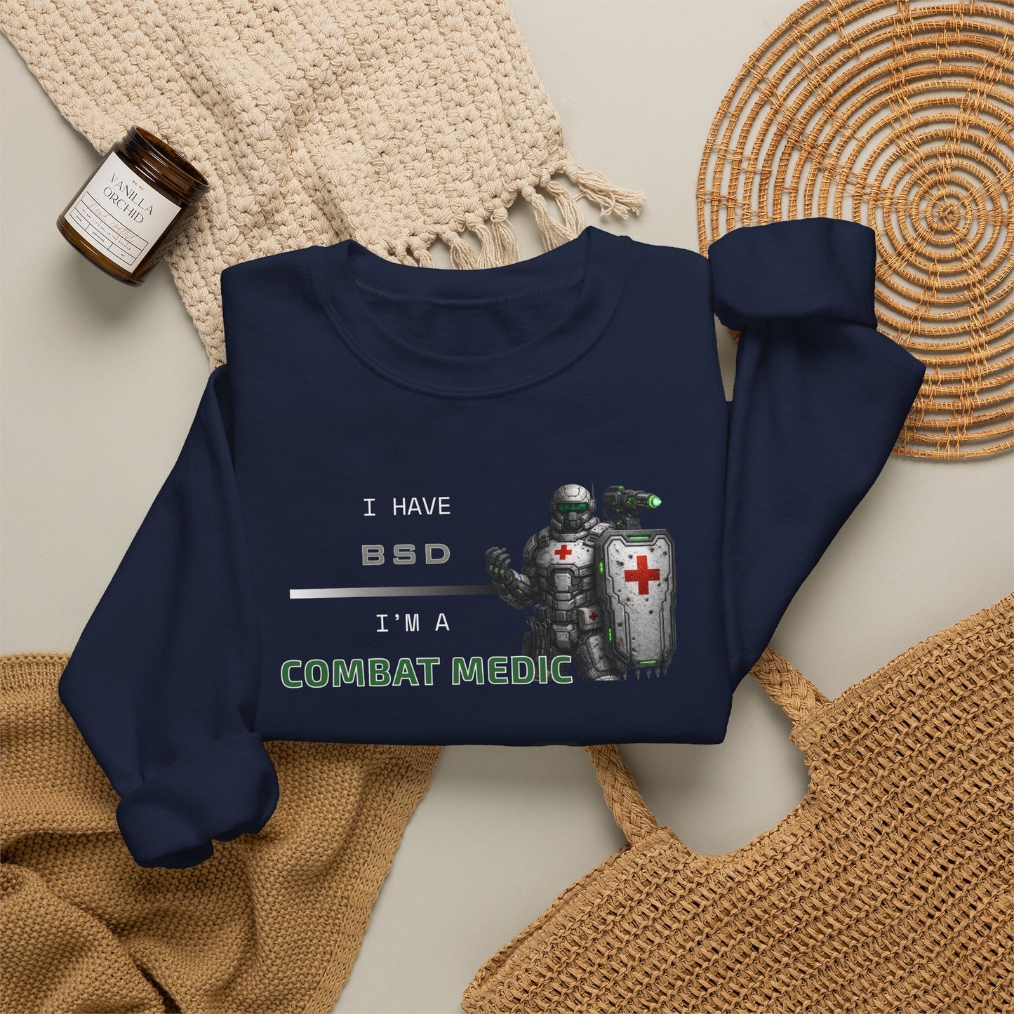 I HAVE BSD - I'M A COMBAT MEDIC
