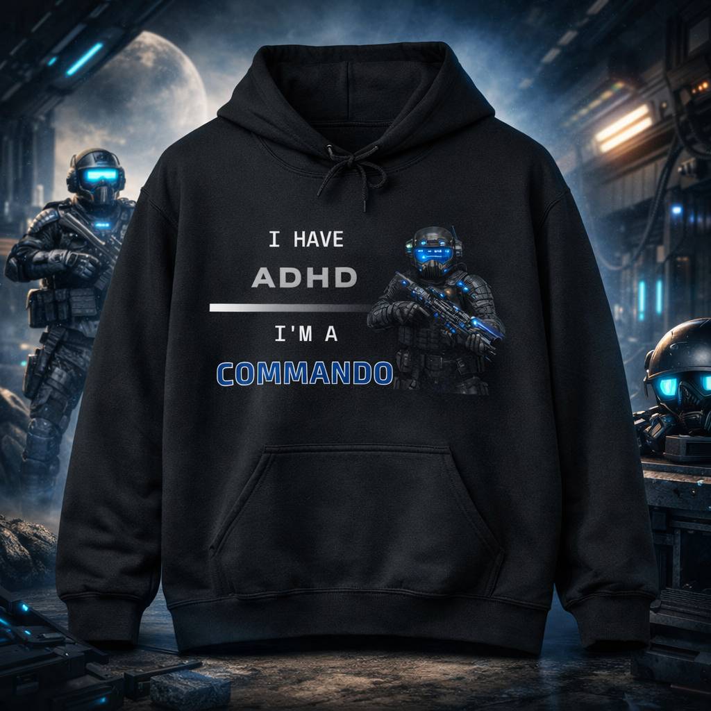 ADHD Commando Hoodie