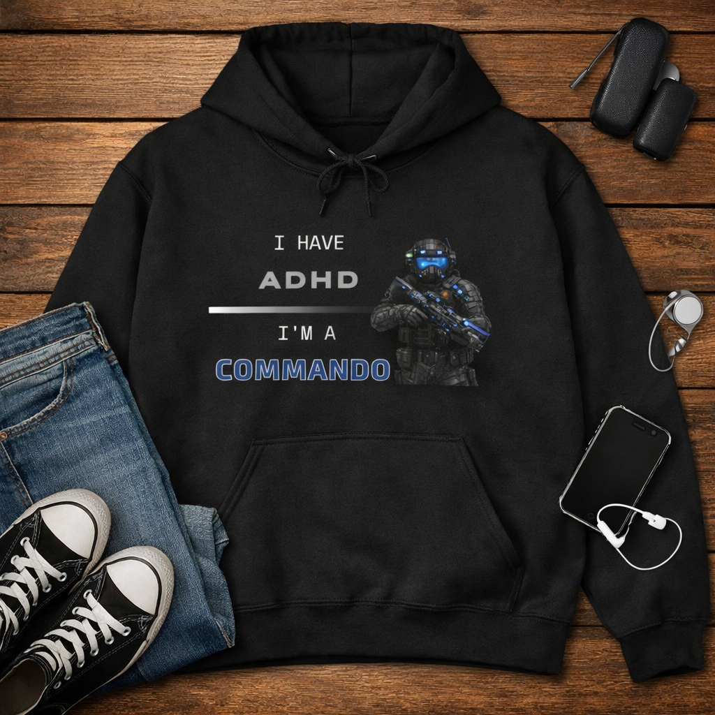 ADHD Commando Hoodie