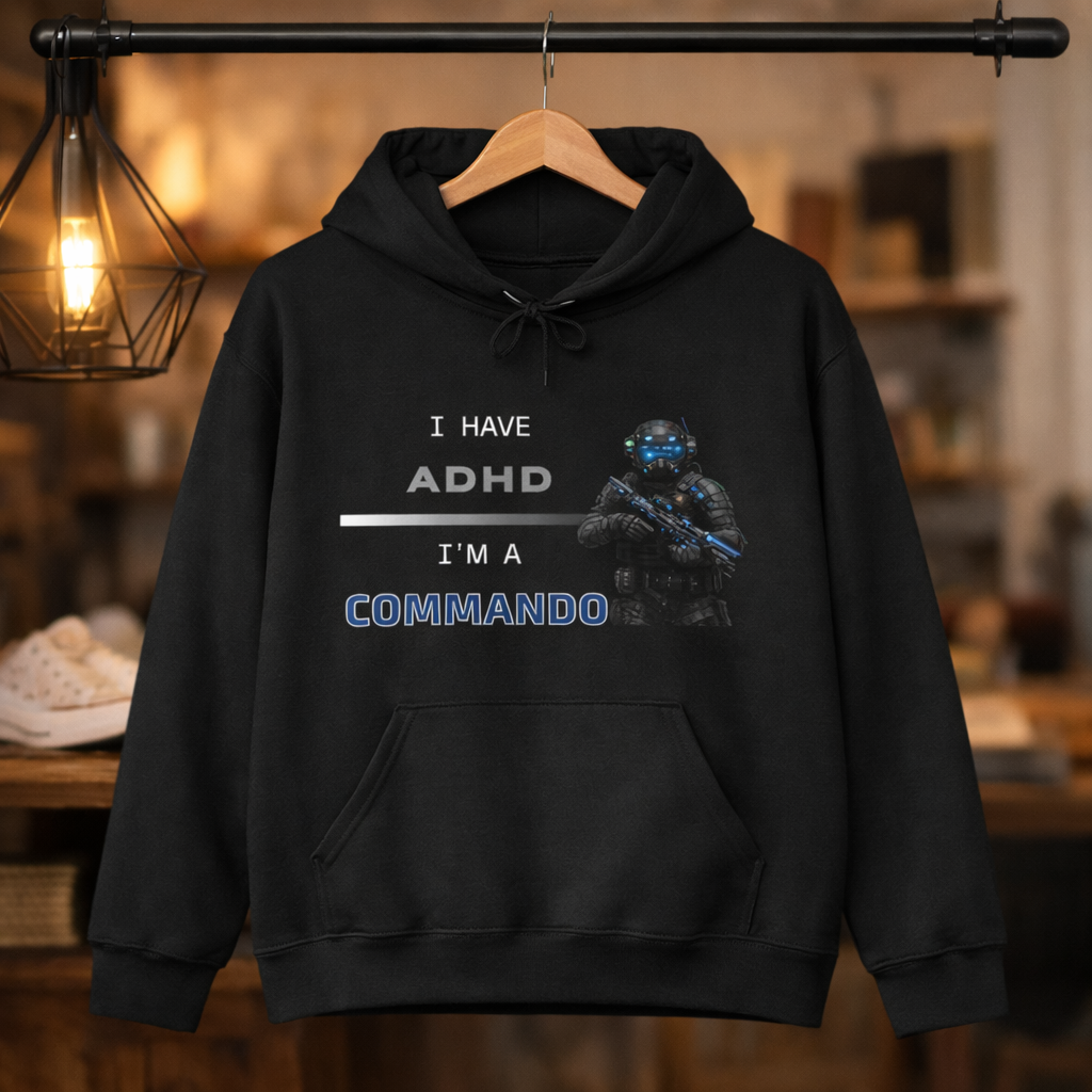 ADHD Commando Hoodie