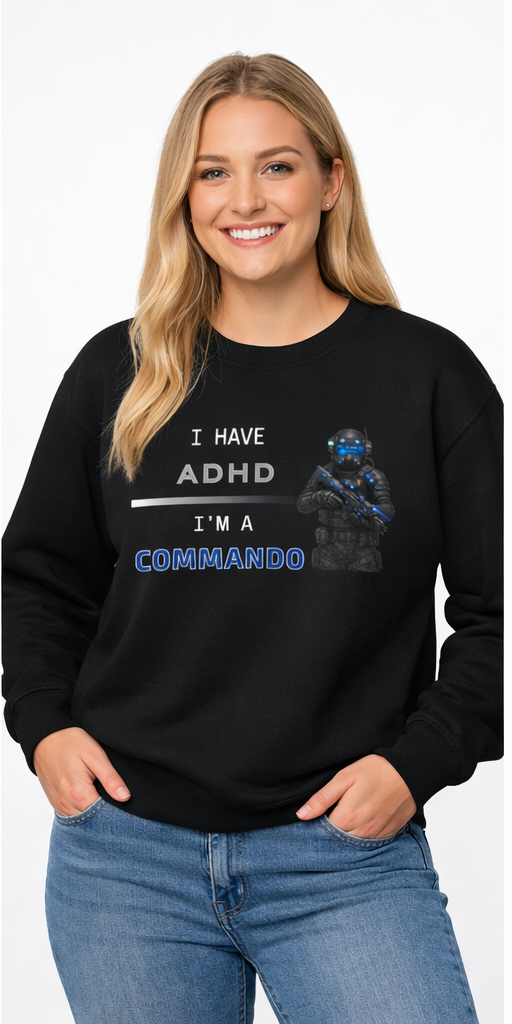 ADHD Commando Sweatshirt