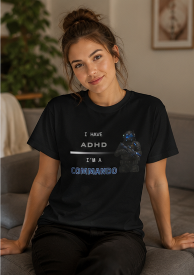 ADHD Commando T-shirt