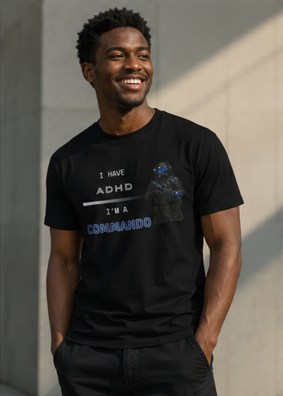 ADHD Commando T-shirt