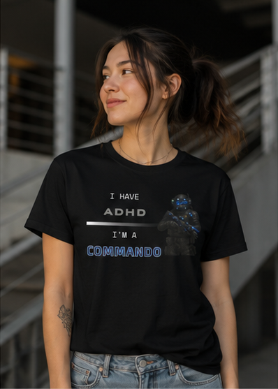 ADHD Commando T-shirt